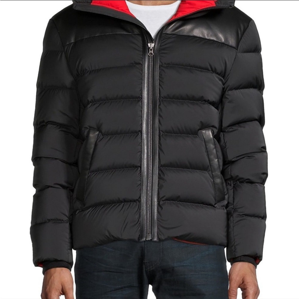 Maurice Benisti Down-Filled Hooded Puffer Jacket